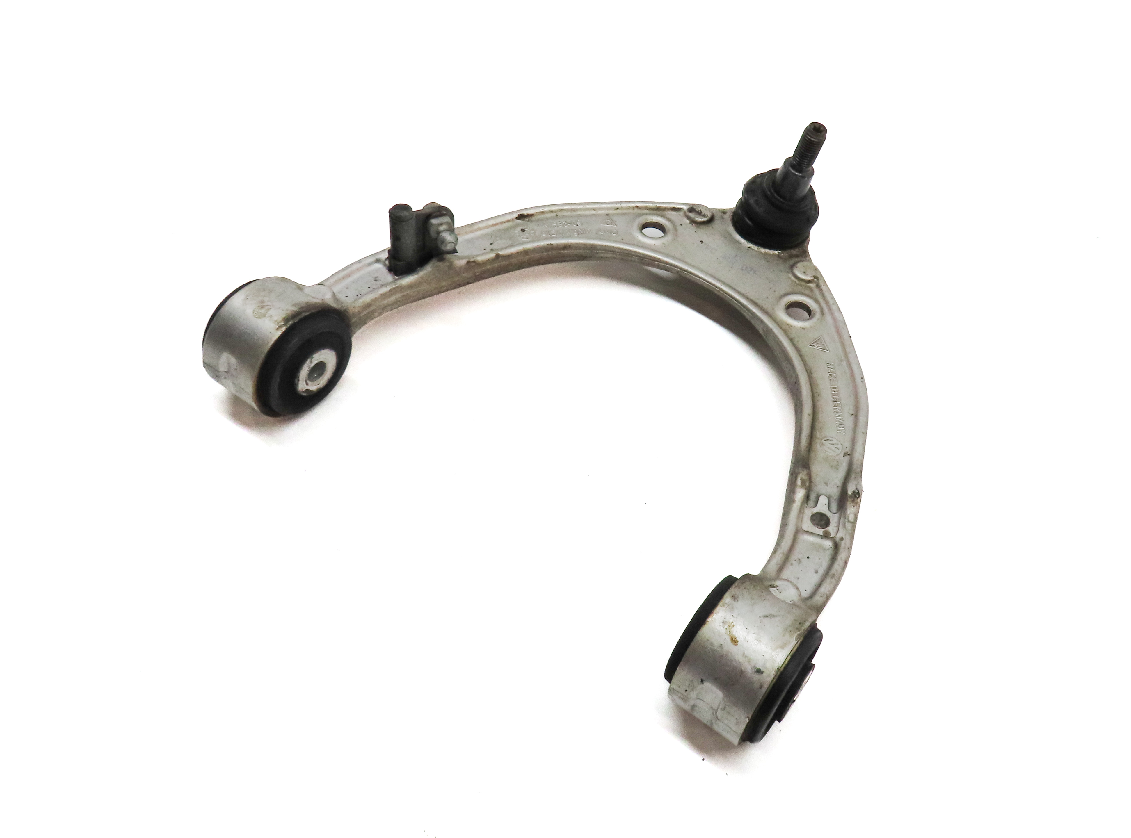 2011-2018 PORSCHE CAYENNE (958) FRONT LEFT DRIVER UPPER CONTROL ARM — exact item pictured